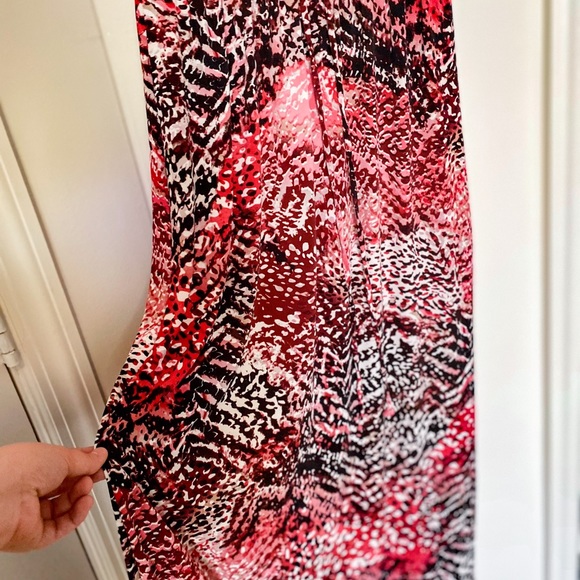 Calvin Klein Maxi Animal print dress Size 6 - Picture 7 of 7